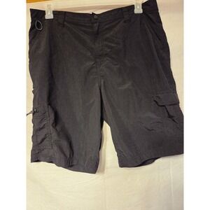 Ocean +Coast Men's‎ 38  Black 9 Inch Chino Shorts With Zip Pocket